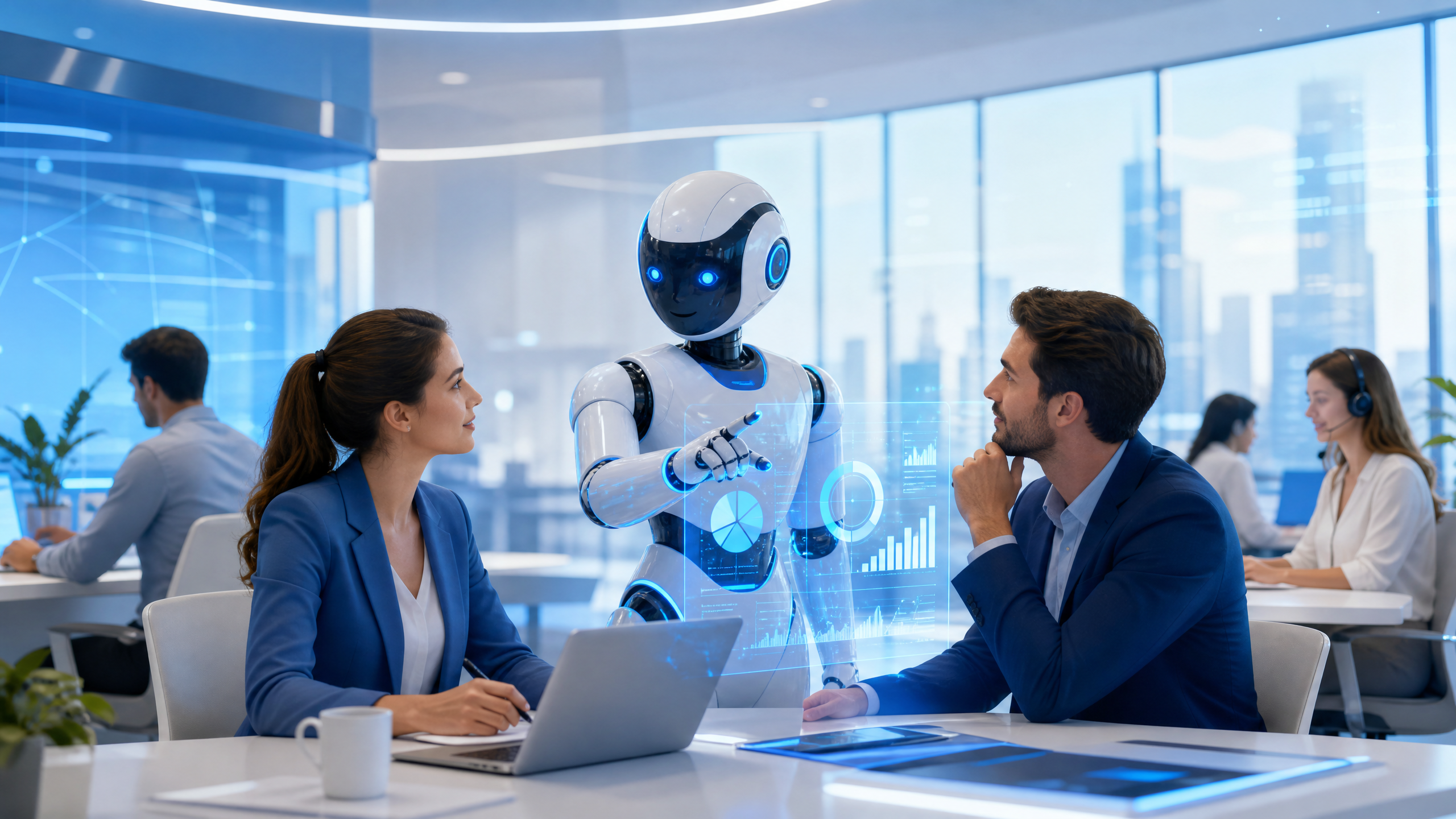 Udesk Copilot AI Agent LLM-powered intelligent customer service system dashboard
