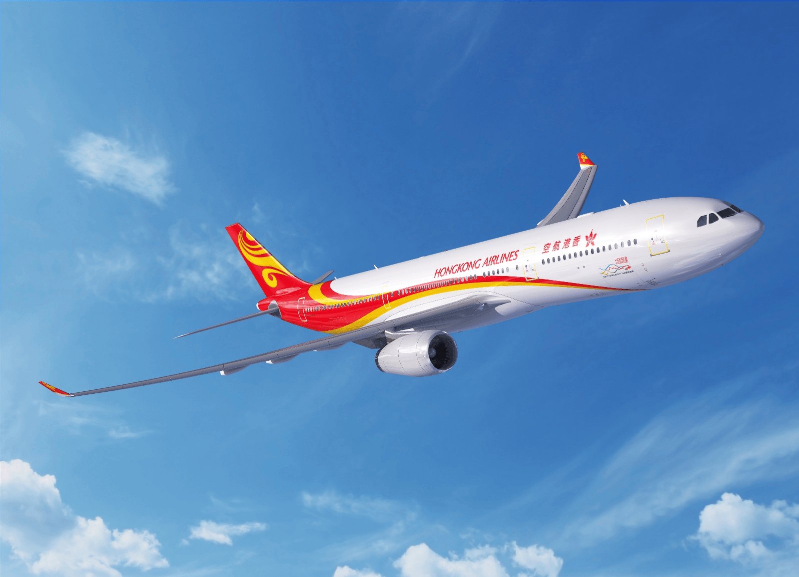 Hong Kong Airlines aircraft in flight