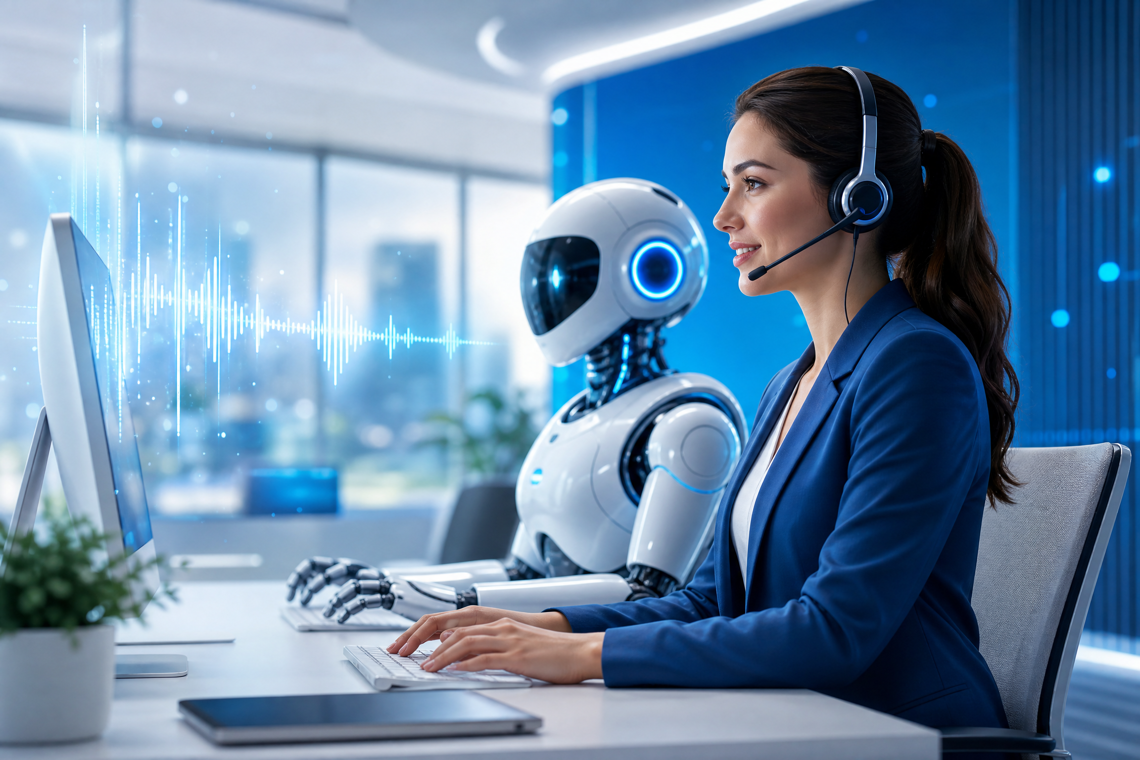 Enterprise agent using Udesk intelligent voice customer service system